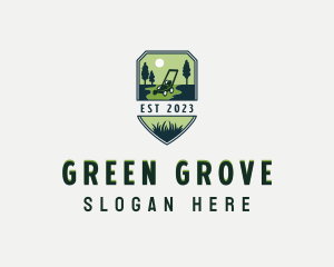 Lawn Care Grass Gardening logo