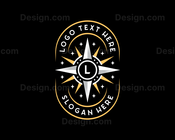 Sun Star Compass Logo