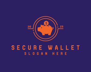 Piggy Coin Savings logo design