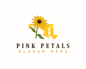 Maryland Flower Botanical logo design