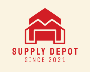 Delivery Warehouse Depot logo design