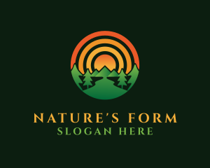 Mountain Sun Nature logo