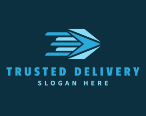 Express Freight Arrow logo design