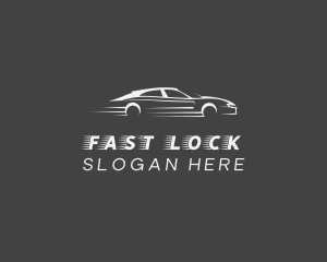 Fast Racing Sports Car logo design