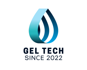 Sanitizing Gel Liquid logo design