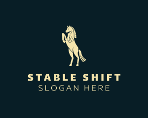 Elegant Horse Trainer logo design