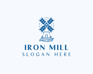 Flour Mill Farming logo design