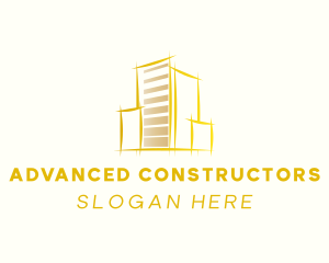 Gold Building Company logo design