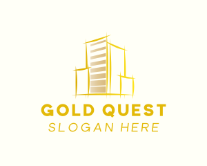 Gold Building Company logo design