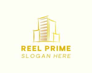 Gold Building Company logo design