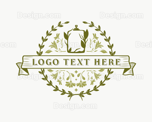 Organic Floral Perfume Logo