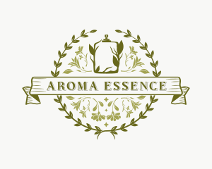 Organic Floral Perfume logo design