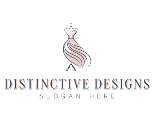 Fashion Designer Gown logo design