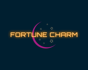 Moon Star Fortune Teller logo design