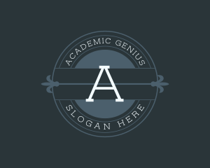 Academic Learning Badge logo design