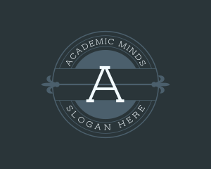 Academic Learning Badge logo design