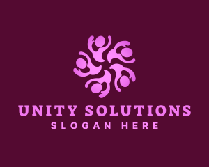 Unity People Organization logo design