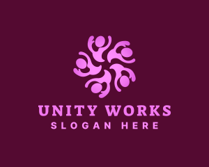 Unity People Organization logo design