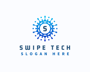 Liquid Water Splash logo design