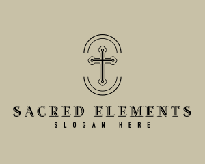 Sacred Cross Religion logo