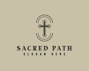 Sacred Cross Religion logo