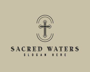 Sacred Cross Religion logo