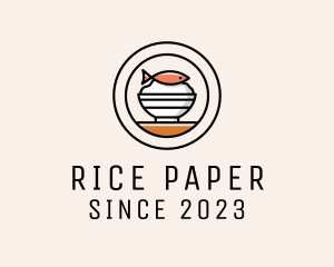 Rice Seafood Restaurant  logo design