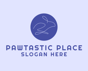 Rabbit Pet Monoline logo