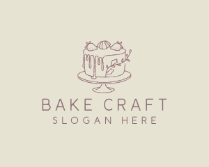 Cake Baking Event logo design