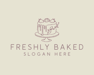 Cake Baking Event logo design