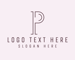 Jewelry Fashion Letter P logo