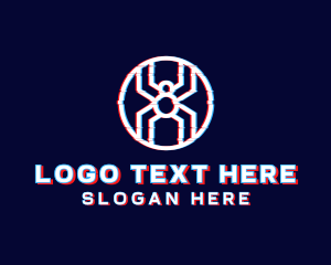App - Spider Letter X Gaming logo design