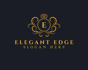 Elegant Crown Monarchy logo design