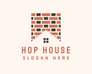 House Brick Tiles logo design