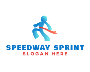 Runner Sports Athlete logo
