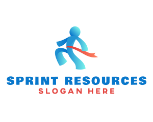 Runner Sports Athlete logo
