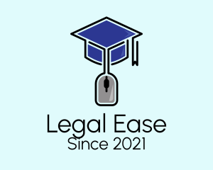 Online School Graduate logo