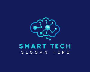 Brain Circuit Neurology logo design