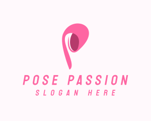 Fashion Boutique Letter P logo design