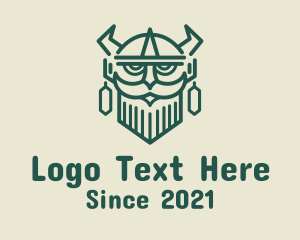 Ancient Viking Warrior  logo