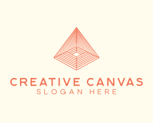 Creative Pyramid Architecture  logo design