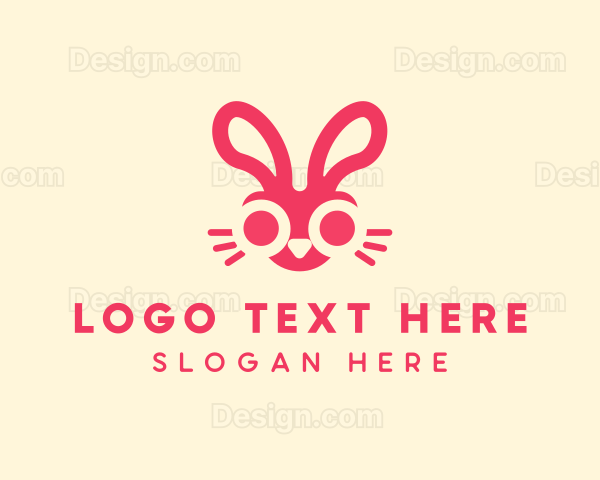 Bunny Rabbit Face Logo