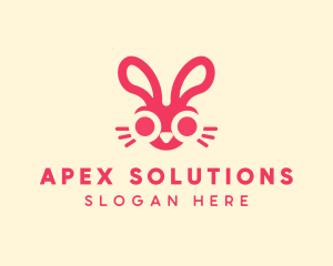 Bunny Rabbit Face logo design