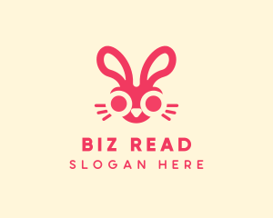 Bunny Rabbit Face logo design