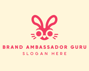 Bunny Rabbit Face logo design