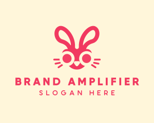 Bunny Rabbit Face logo design