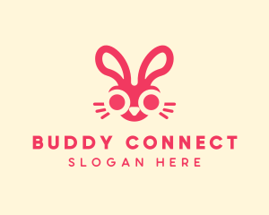 Bunny Rabbit Face logo design