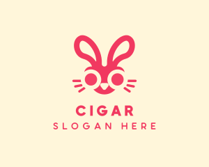 Bunny Rabbit Face logo design