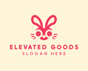 Bunny Rabbit Face logo design