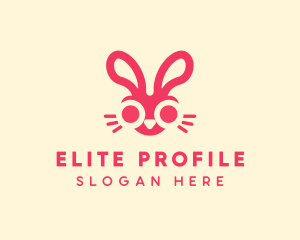 Bunny Rabbit Face logo design